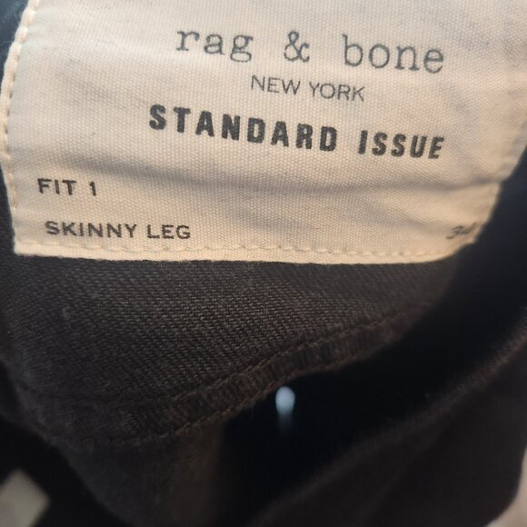 Rag & Bone Fit 1 Skinny Jeans - 34x32 - Picture 4 of 4